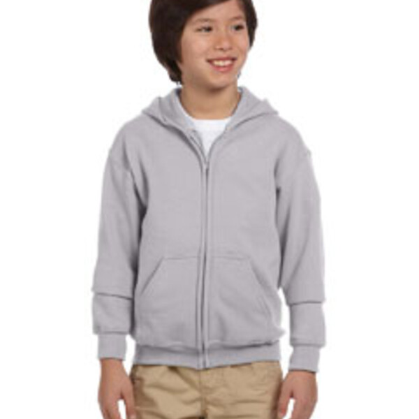 Youth Heavy Blend™ Full-Zip Hooded Sweatshirt Thumbnail
