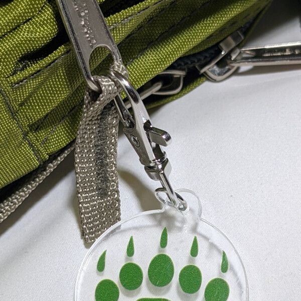 GBE Paw Print Keychain/Zipper Pull Thumbnail