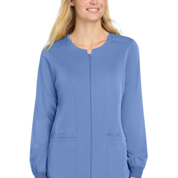 Women's Premiere Flex ™ Full Zip Scrub Jacket Thumbnail
