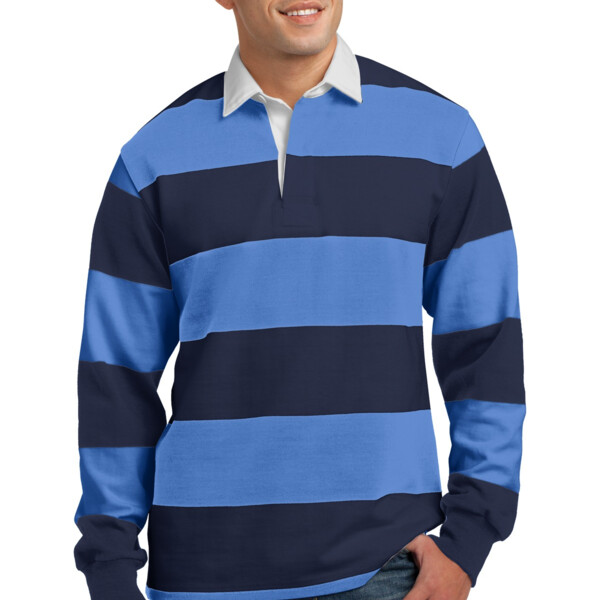 DP - Classic Long Sleeve Rugby Polo Thumbnail