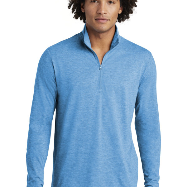 DP - PosiCharge ® Tri Blend Wicking 1/4 Zip Pullover Thumbnail