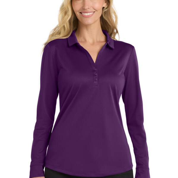 RC Women's Silk Touch Performance Long Sleeve Polo Thumbnail