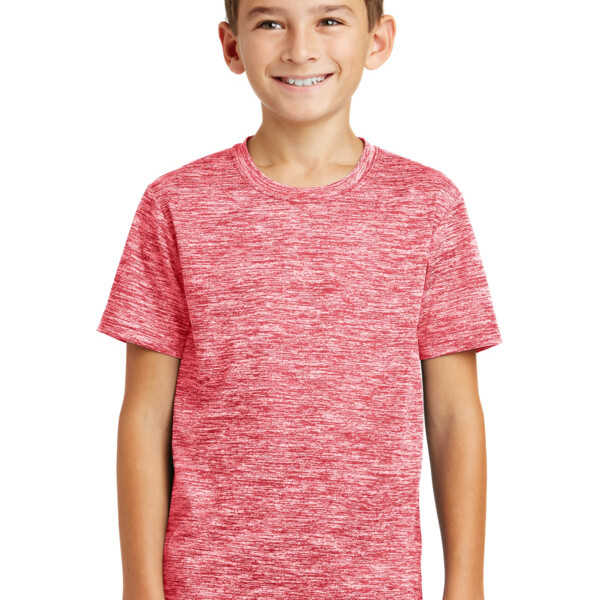 YST390 Youth PosiCharge ® Electric Heather Tee Thumbnail