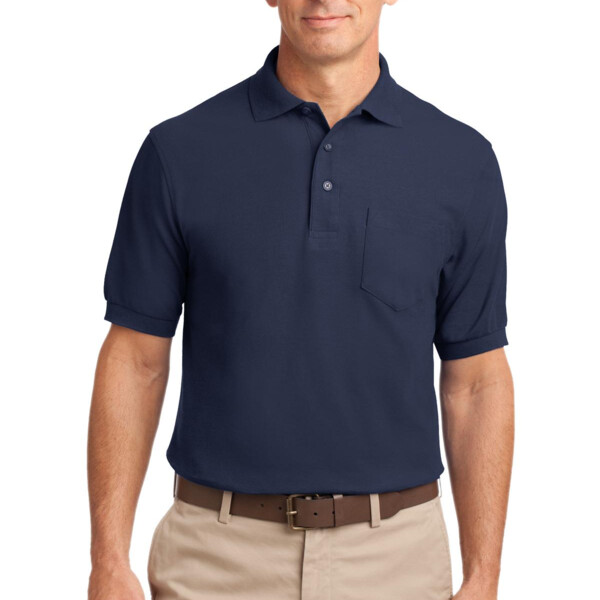 Silk Touch™ Polo with Pocket Thumbnail