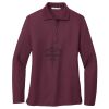 Ladies Silk Touch™ Long Sleeve Polo Thumbnail