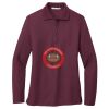 Ladies Silk Touch™ Long Sleeve Polo Thumbnail