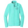 Women's Heather Microfleece Full Zip Jacket Thumbnail