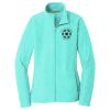 Women's Heather Microfleece Full Zip Jacket Thumbnail