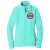 Women's Heather Microfleece Full Zip Jacket Thumbnail