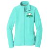 Women's Heather Microfleece Full Zip Jacket Thumbnail