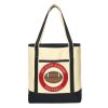 Large Cotton Canvas Boat Tote Thumbnail